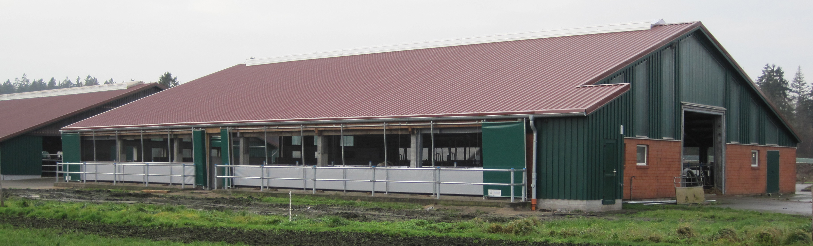 Der Jungviehstall auf Gut Hülsenberg Der Jungviehstall auf Gut Hülsenberg